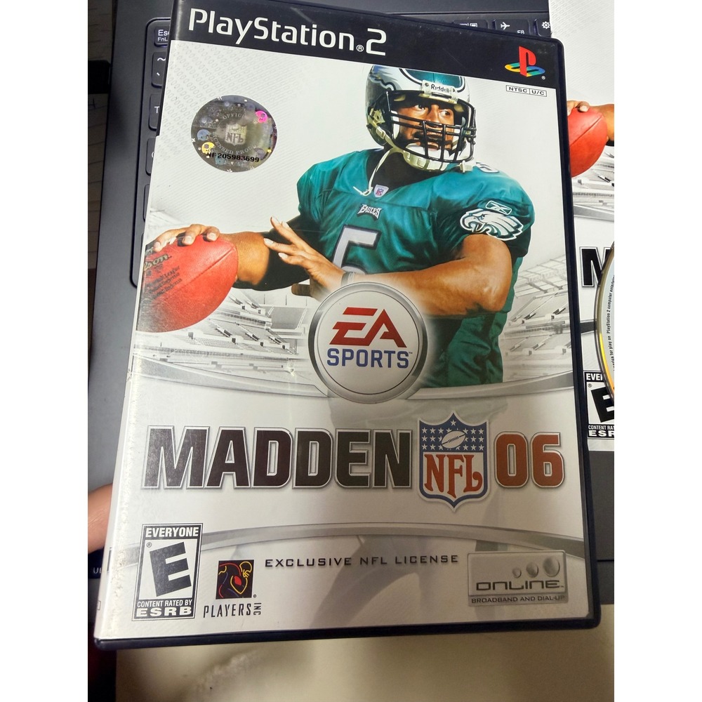 Madden NFL 06 Sony PlayStation 2 PS2 EA‎ Sports Complete CIB Donovan McNabb